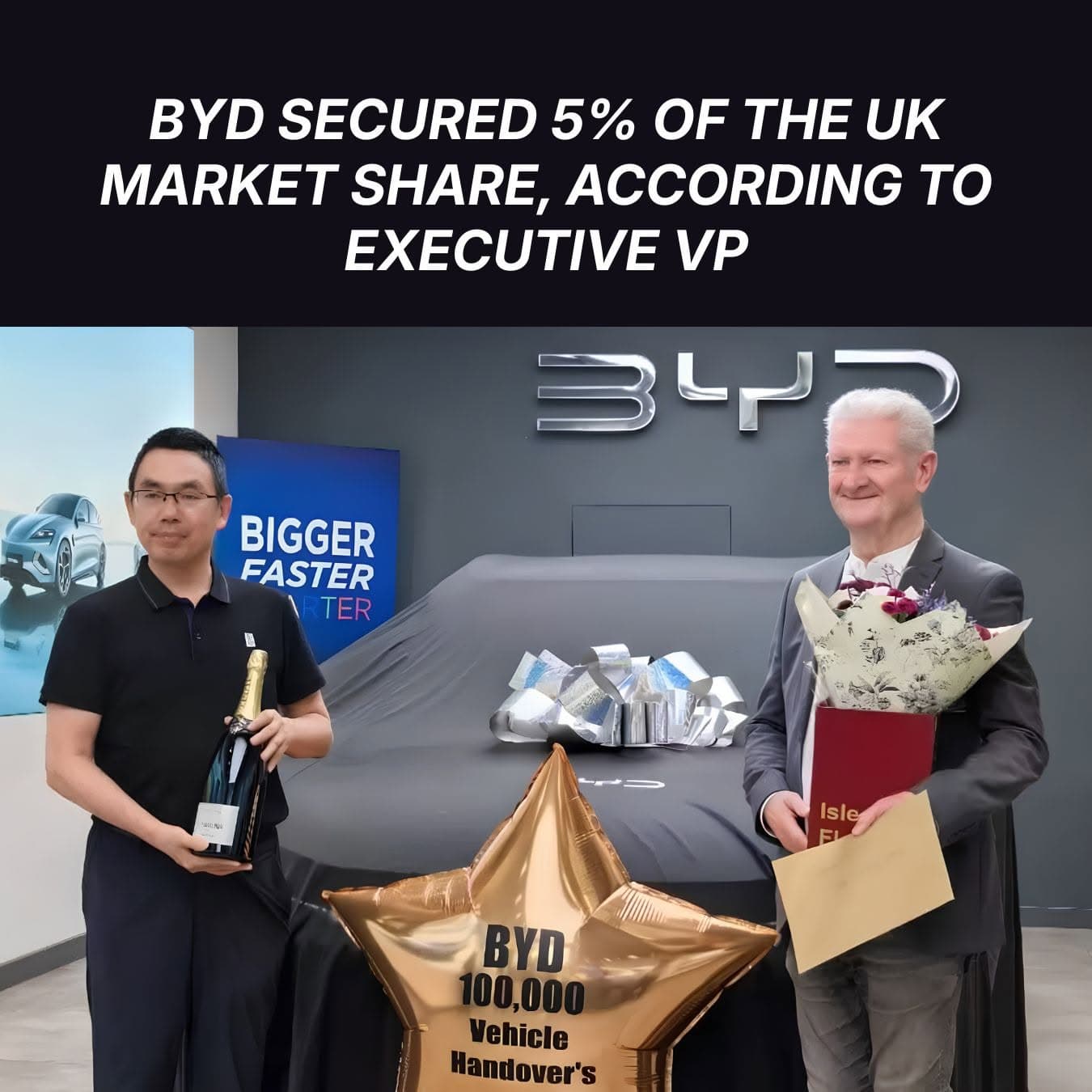 BYD Hits 100,000 Vehicle Deliveries in the UK and Unveils Ultra-Fast Charging Network